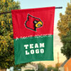 Cardinals vs Custom Team House Divided Flag, Custom House Flag