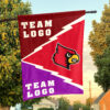 Cardinals vs Custom Team House Divided Flag, Custom Spirit Flag