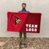 Cardinals vs Custom Team House Divided Flag, Personalized Team Flag