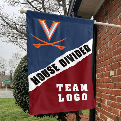 Cavaliers vs Custom Team House Divided Flag, Custom Rivalry Flag Cavaliers vs Custom Team House Divided Flag, Custom Rivalry Flag