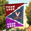Cavaliers vs Custom Team House Divided Flag, Custom Spirit Flag