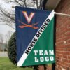 Cavaliers vs Custom Team House Divided Flag, Custom Split Flag
