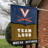 Cavaliers vs Custom Team House Divided Flag, Personalized House Flag