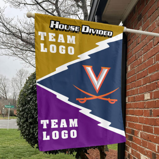 Cavaliers vs Custom Team House Divided Flag, Personalized Spirit Flag Cavaliers vs Custom Team House Divided Flag, Personalized Spirit Flag