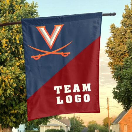 Cavaliers vs Custom Team House Divided Flag, Personalized Team Flag
