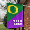 Ducks vs Custom Team House Divided Flag, Custom Spirit Flag