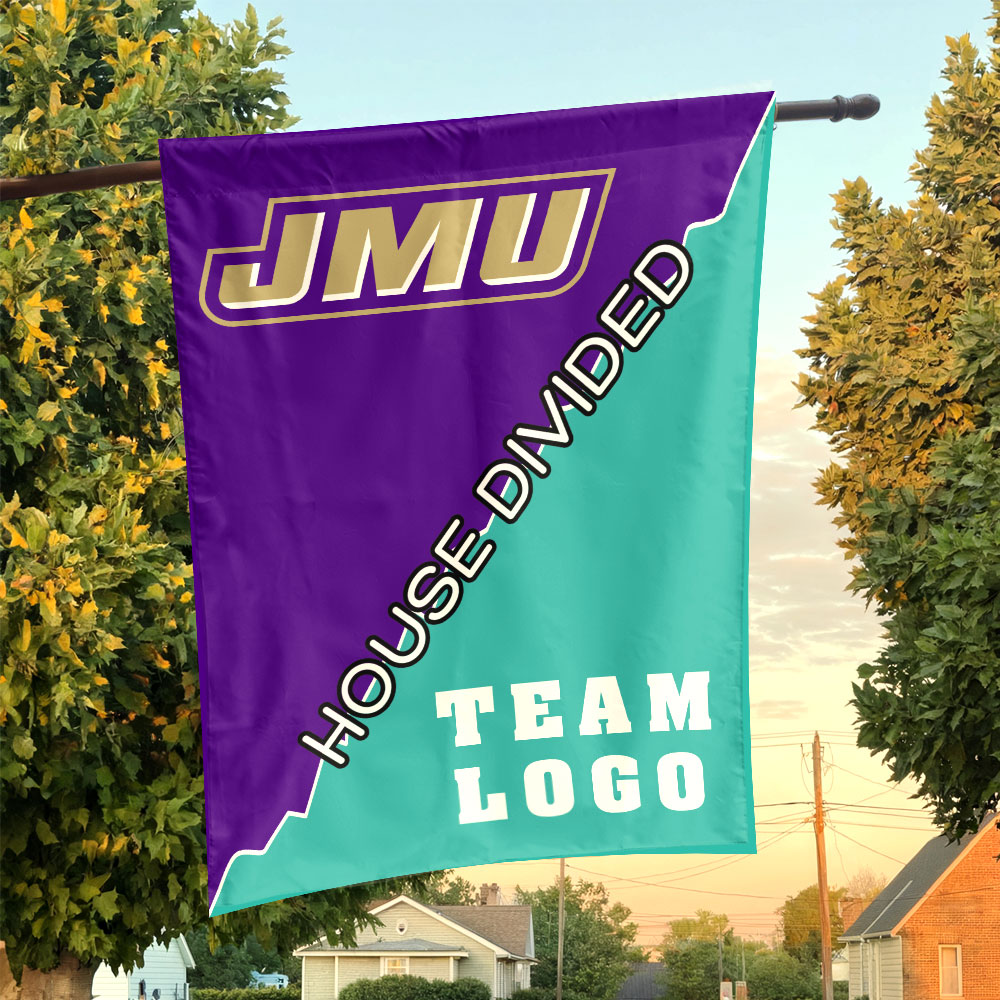 Dukes vs Custom Team House Divided Flag, College Custom Flag Dukes vs Custom Team House Divided Flag, College Custom Flag