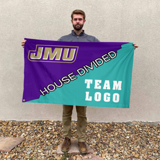 Dukes vs Custom Team House Divided Flag, College Custom Flag Dukes vs Custom Team House Divided Flag, College Custom Flag