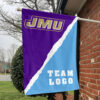 Dukes vs Custom Team House Divided Flag, Custom College Flag 1 Dukes vs Custom Team House Divided Flag, Custom College Flag