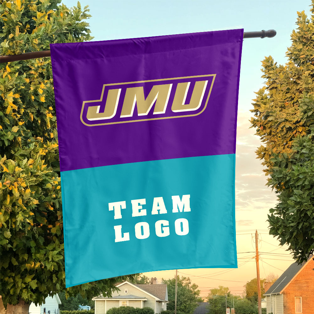 Dukes vs Custom Team House Divided Flag, Custom NCAA Flag Dukes vs Custom Team House Divided Flag, Custom NCAA Flag
