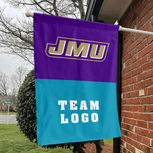 Dukes vs Custom Team House Divided Flag, Custom NCAA Flag Dukes vs Custom Team House Divided Flag, Custom NCAA Flag