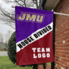 Dukes vs Custom Team House Divided Flag, Custom Rivalry Flag 1 Dukes vs Custom Team House Divided Flag, Custom Rivalry Flag