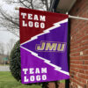 Dukes vs Custom Team House Divided Flag, Custom Spirit Flag 1 Dukes vs Custom Team House Divided Flag, Custom Spirit Flag