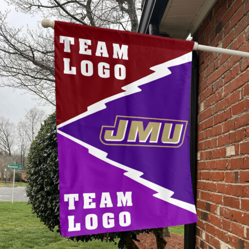 Dukes vs Custom Team House Divided Flag, Custom Spirit Flag Dukes vs Custom Team House Divided Flag, Custom Spirit Flag
