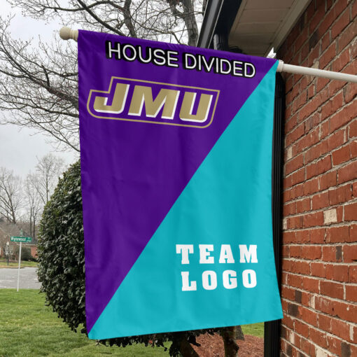 Dukes vs Custom Team House Divided Flag, Custom Team Flag Dukes vs Custom Team House Divided Flag, Custom Team Flag