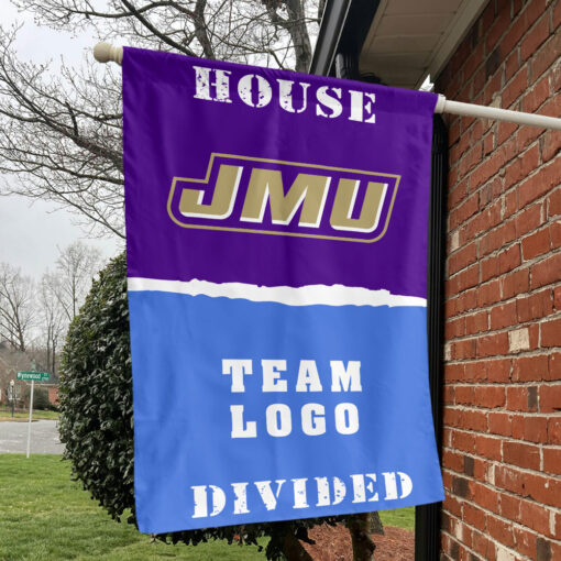 Dukes vs Custom Team House Divided Flag, NCAA College Flag Dukes vs Custom Team House Divided Flag, NCAA College Flag