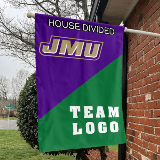 Dukes vs Custom Team House Divided Flag, NCAA Custom Flag Dukes vs Custom Team House Divided Flag, NCAA Custom Flag