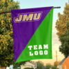 Dukes vs Custom Team House Divided Flag, Personalized College Flag