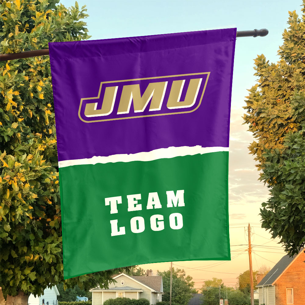 Dukes vs Custom Team House Divided Flag, Personalized NCAA Flag Dukes vs Custom Team House Divided Flag, Personalized NCAA Flag