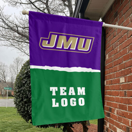 Dukes vs Custom Team House Divided Flag, Personalized NCAA Flag Dukes vs Custom Team House Divided Flag, Personalized NCAA Flag