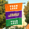 Dukes vs Custom Team House Divided Flag, Personalized Spirit Flag