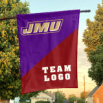 Dukes vs Custom Team House Divided Flag, Personalized Team Flag