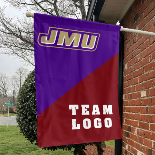 Dukes vs Custom Team House Divided Flag, Personalized Team Flag Dukes vs Custom Team House Divided Flag, Personalized Team Flag