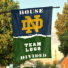 Fighting Irish vs Custom Team House Divided Flag, Custom House Flag