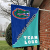 Gators vs Custom Team House Divided Flag, College Custom Flag 1 Gators vs Custom Team House Divided Flag, College Custom Flag