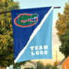 Gators vs Custom Team House Divided Flag, Custom College Flag