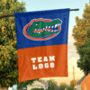 Gators vs Custom Team House Divided Flag, Custom NCAA Flag
