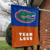 Gators vs Custom Team House Divided Flag, Custom NCAA Flag 1 Gators vs Custom Team House Divided Flag, Custom NCAA Flag