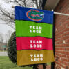 Gators vs Custom Team House Divided Flag, Custom Rival Flag 1 Gators vs Custom Team House Divided Flag, Custom Rival Flag