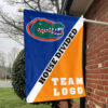 Gators vs Custom Team House Divided Flag, Custom Split Flag 1 Gators vs Custom Team House Divided Flag, Custom Split Flag