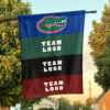 Gators vs Custom Team House Divided Flag, NCAA Rival Flag