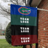 Gators vs Custom Team House Divided Flag, NCAA Rival Flag 1 Gators vs Custom Team House Divided Flag, NCAA Rival Flag