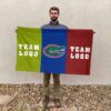 Gators vs Custom Team House Divided Flag, NCAA Two Team Flag 2 Gators vs Custom Team House Divided Flag, NCAA Two Team Flag