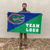 Gators vs Custom Team House Divided Flag, Personalized College Flag 2 Gators vs Custom Team House Divided Flag, Personalized College Flag