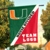 Hurricanes vs Custom Team House Divided Flag, Custom Split Flag