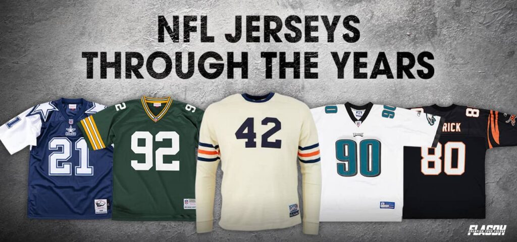 History of NFL Jerseys From the 1920s to Today
