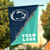 Nittany Lions vs Custom Team House Divided Flag, College Custom Flag