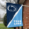 Nittany Lions vs Custom Team House Divided Flag, Custom College Flag