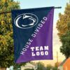 Nittany Lions vs Custom Team House Divided Flag, Personalized Split Flag