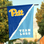 Panthers vs Custom Team House Divided Flag, Custom College Flag