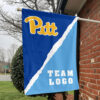 Panthers vs Custom Team House Divided Flag, Custom College Flag 1 Panthers vs Custom Team House Divided Flag, Custom College Flag
