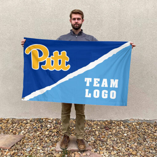 Panthers vs Custom Team House Divided Flag, Custom College Flag Panthers vs Custom Team House Divided Flag, Custom College Flag