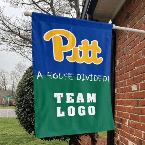 Panthers vs Custom Team House Divided Flag, Custom House Flag Panthers vs Custom Team House Divided Flag, Custom House Flag