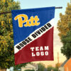 Panthers vs Custom Team House Divided Flag, Custom Rivalry Flag