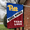 Panthers vs Custom Team House Divided Flag, Custom Rivalry Flag