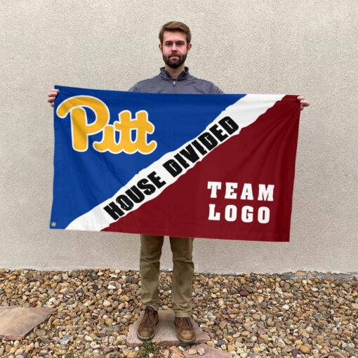 Panthers vs Custom Team House Divided Flag, Custom Rivalry Flag